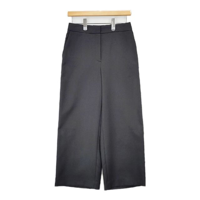 Rakuten - BALLSEY パウダリーストレッチツイル セミワイドパンツ 定価17600円 スラックス パンツ 24SS グレー レディース ボールジー【中古】5-1215G