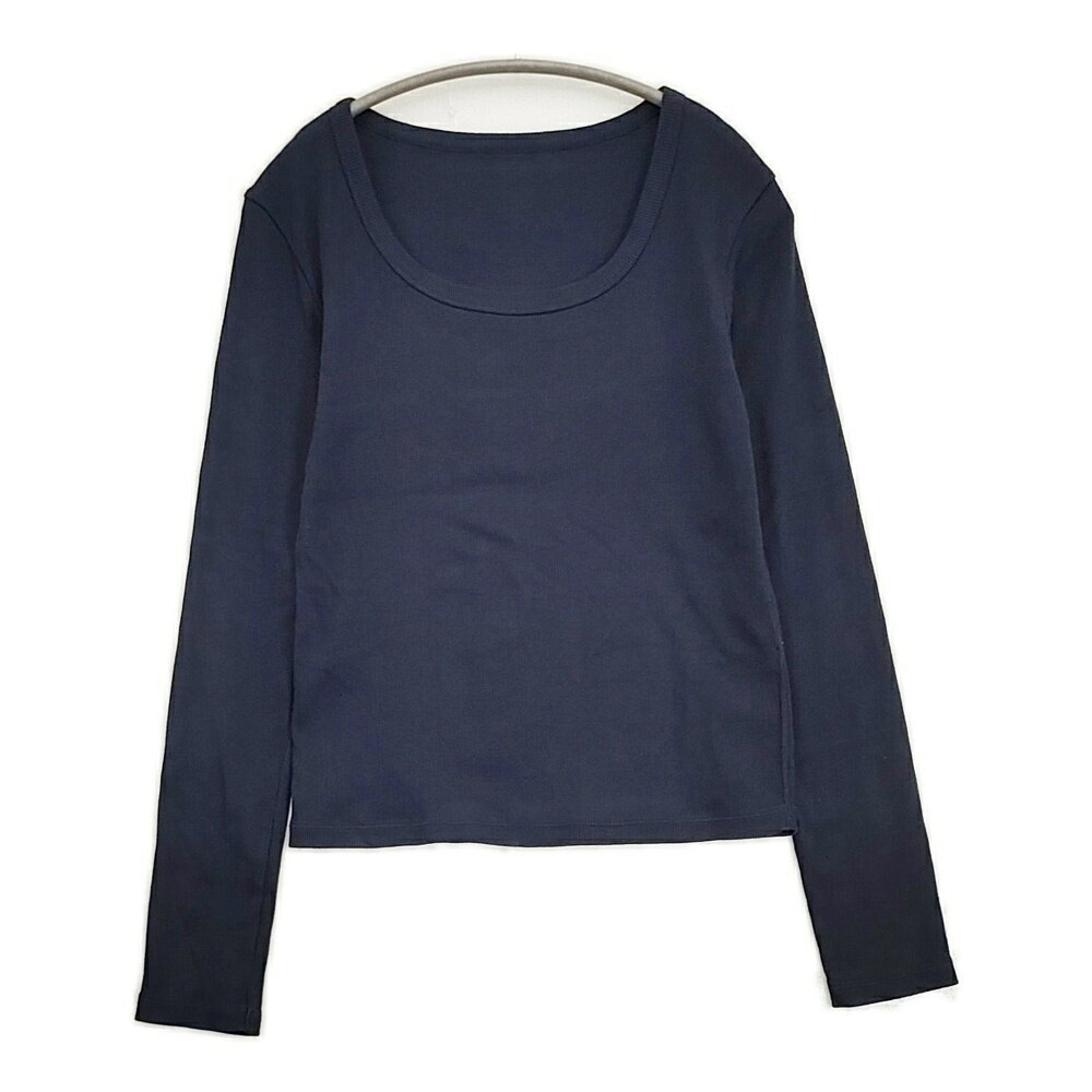 Rakuten - SLOBE IENA SAWAHOCO パーフェクトカットソー 長袖Tシャツ カットソー ロンT 25SS ネイビー レディース スローブイエナ【中古】6-0314M