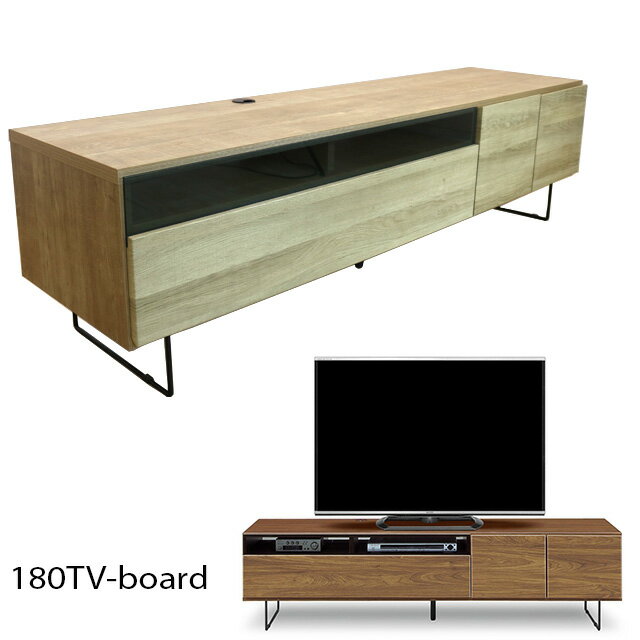 Rakuten - テレビ台 ローボード 幅174cm 高さ47cm テレビボード テレビラック 国産 TV台 木製 TVボード ロータイプ リビング収納 収納家具 大川家具