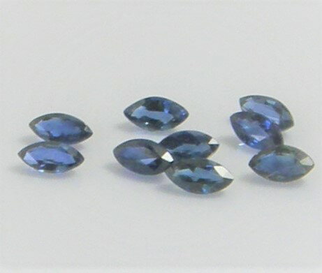 天然石 ブルーサファイア0.98ct9個 9月誕生石 天然石 ブルーサファイア0.98ct9個 9月誕生石