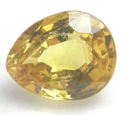 天然石 イエローサファイア0.38ct 9月誕生石