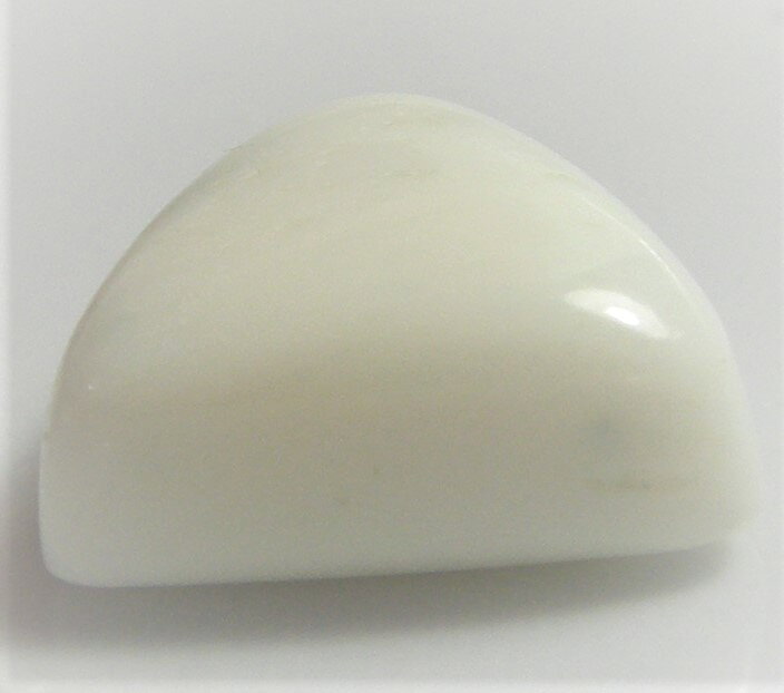 天然石　ホワイト珊瑚3．27ct　地中海産