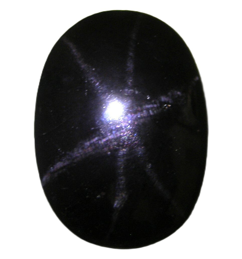 宝石名 　天然　スターガーネット 産地 　スリランカ産 重さ 　18．42ct サイズ 　18．7x13．4x5．7ミリ 色 　ダークレッド色 商品説明 　ペンライト光照射時　6本スター効果とても良い。 発送 簡易書留郵便も対応しています重さにより料金変わります　。