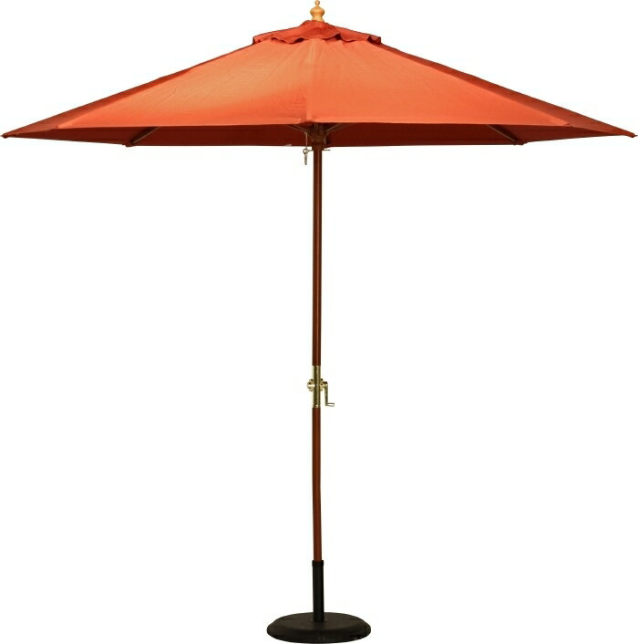 木製パラソル 270cm エンジ 270RS fj-60156送料無料 北欧 モダン 家具 インテリア ナチュラル テイスト 新生活 オススメ おしゃれ 後払い アウトドア バーベキュー ガーデニング ガーデン 庭