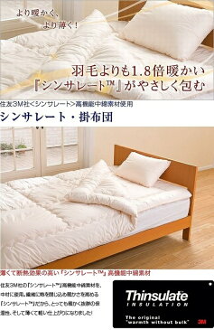 シンサレート掛布団・セミダブル アイボリー 寝具 cl-ntt-1sd送料無料 北欧 モダン 家具 インテリア ナチュラル テイスト 新生活 オススメ おしゃれ 後払い