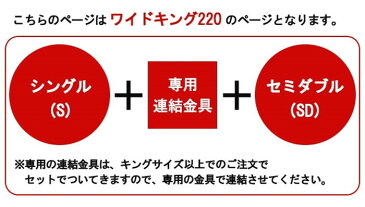 パネル型ラインデザインベッド ワイドキング220 新型体圧分散ポケットコイルスプリングマットレス付 to-10-284-wk220-156639送料無料 北欧 モダン 家具 インテリア ナチュラル テイスト 新生活 オススメ おしゃれ 後払い フレーム