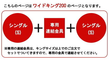 棚 照明付ラインデザインベッド ワイドキング200 ボンネルコイルスプリングマットレス付 to-10-285-wk200-108165送料無料 北欧 モダン 家具 インテリア ナチュラル テイスト 新生活 オススメ おしゃれ 後払い フレーム