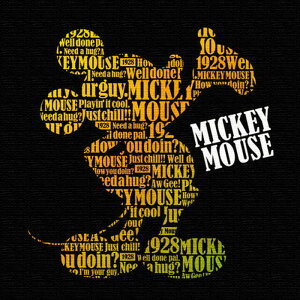 ミッキー アートパネル ディズニー Mickey Mouse Mサイズ 30cm×30cm lib-4122092s1送料無料 北欧 モダン 家具 インテリア ナチュラル テイスト 新生活 オススメ おしゃれ 後払い 雑貨