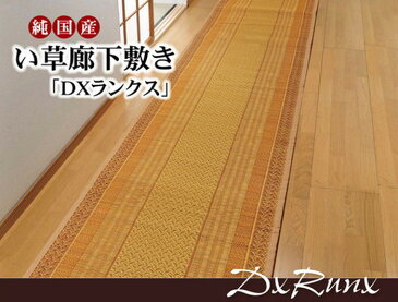 純国産 い草の廊下敷き DXランクス総色 裏 不織布 BE約80×180cm ike-5359609s1 北欧 送料無料 クーポン プレゼント 通販 NP 後払い 新生活 オススメ %off ジェンコ 【RCP】 北欧 モダン インテリア ナチュラル テイスト マット 絨毯 ラグ カーペット リビング