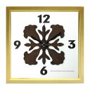 ハワイアンキルト柄 文字盤 掛け時計 HawaiianQuilt Clock エンジェルトランペット ナチュラル HK-1004 保証付 kar-4534131s4 掛け時計 置き時計 掛け時計 送料無料 北欧 モダン 家具 インテリア ナチュラル テイスト 新生活 オススメ おしゃれ 後払い