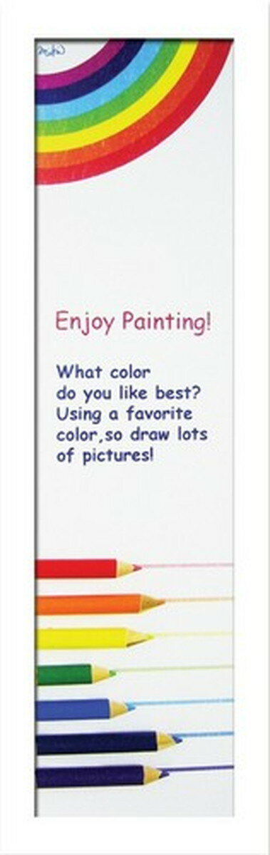 キッズコレクションシリーズ インテリアアート えんぴつ ホワイト タテ PZ-9004 kar-3067170s2 アートパネル アートボード 壁紙 装飾フィルム 送料無料 北欧 モダン 家具 インテリア ナチュラル テイスト 新生活 オススメ おしゃれ 後払い