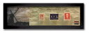 【スーパーセール対象商品】切手 アンティーク調 インテリアアート Stamp Collection ブラック オランダ PZ-7020 kar-3067195s...