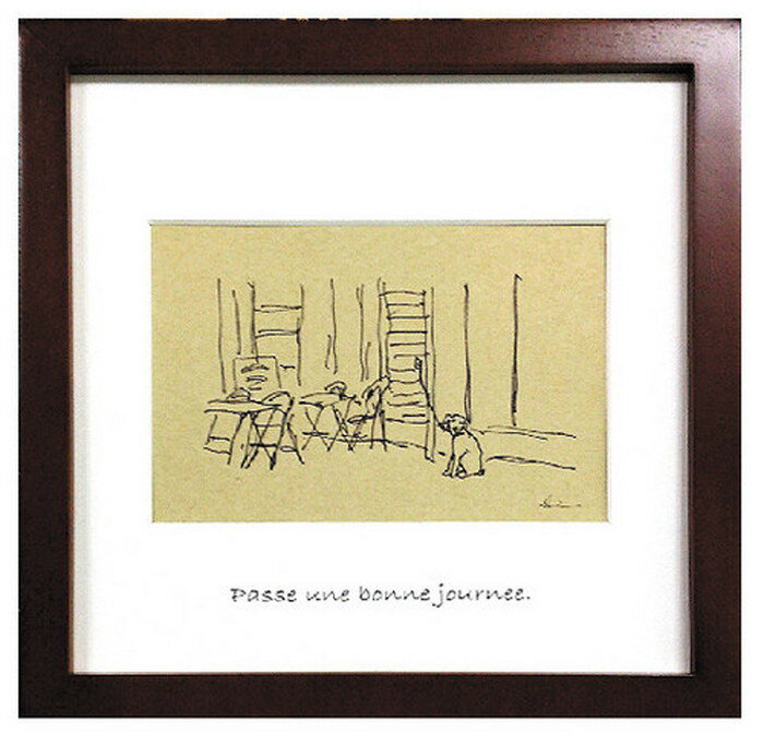 200角ミニアート杉山振一朗ブラウ...