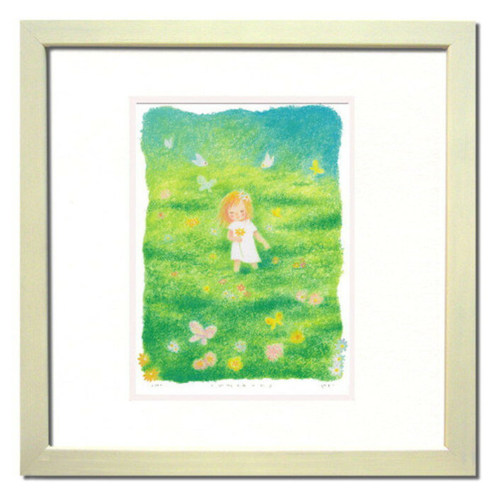 樂天商城 - インテリアアート Ryo やさしい風の日 ジグレー版画 ヒモ付 RY-1019 店舗 カフェ ラウンジ ロビー ホテル 法人 kar-4534161s1 アートパネル アートボード 壁紙 装飾フィルム 送料無料 北欧 モダン 家具 インテリア ナチュラル テイスト 新