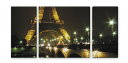 CANVAS ART キャンバスアート Paris Eiffel Tower パリ エッフェル塔 Lサイズ W1000×H500 3枚組 US-2002 kar-4999344s2送料無料 北欧 モダン 家具 インテリア ナチュラル テイスト 新生活 オススメ おしゃれ 後払い 雑貨