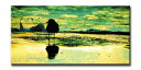 【スーパーセール対象商品】CANVAS ART キャンバスアート Seagull カモメ Lサイズ W1000×H500×D40mm US-6009 店舗 カフ...