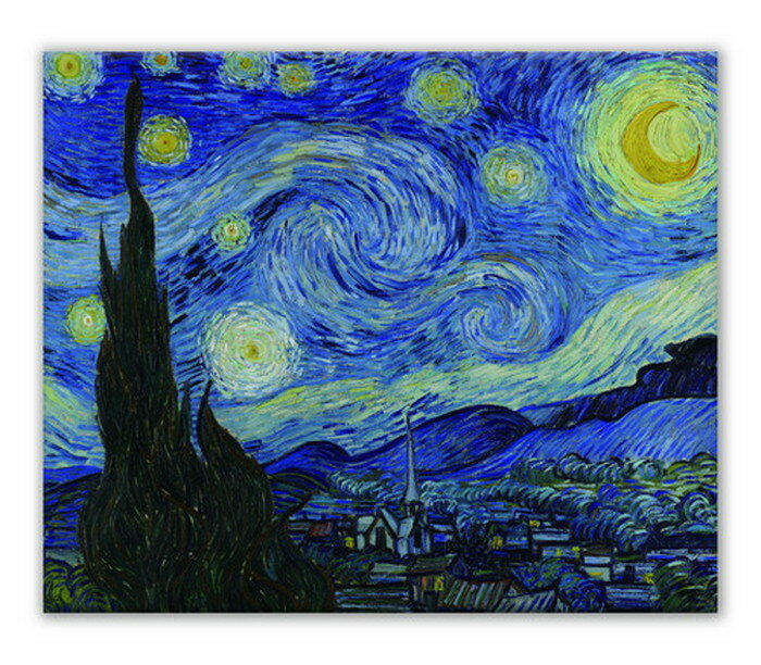 名画キャンバスアート フィンセント・ファン・ゴッホ Vincent van Gogh 星月夜 CM-1009 kar-6622607s1 アートパネル アートボード 壁紙 装飾フィルム 北欧 モダン 家具 インテリア ナチュラル テイスト 新生活 オススメ おしゃれ