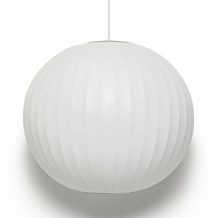 ジョージ・ネルソン バブルランプ ペンダントライト Ball Lamp Mサイズ リプロダクト デザイナーズ 家具 tim-000687 ペンダントライト 吊下げ灯 天井照明 ライト 照明器具 送料無料 北欧 モダン 家具 インテリア ナチュラル テイスト 新生活 オススメ おしゃれ 後払