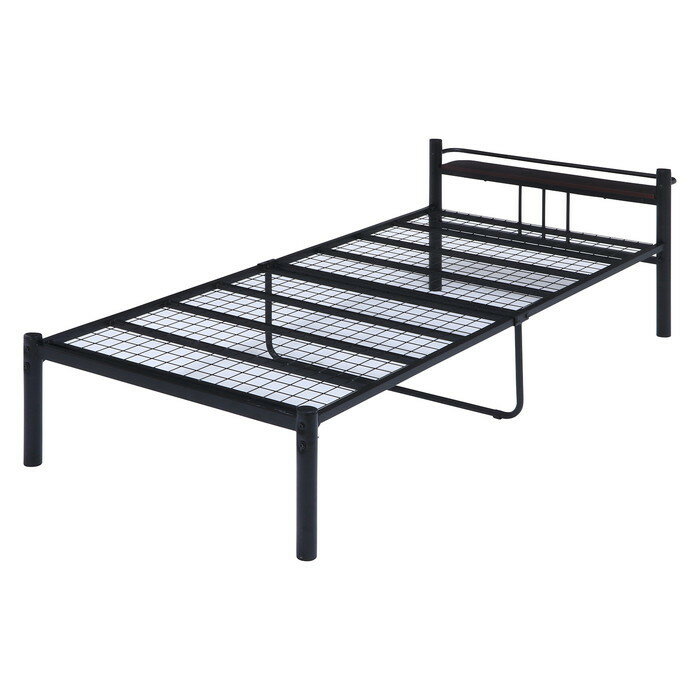 宮付 シングルベッド タンテ ブラック SD-2175BK fj-14748 ベッドフレーム ベッド 送料無料 北欧 モダン 家具 インテリア ナチュラル テイスト 新生活 オススメ おしゃれ 後払い