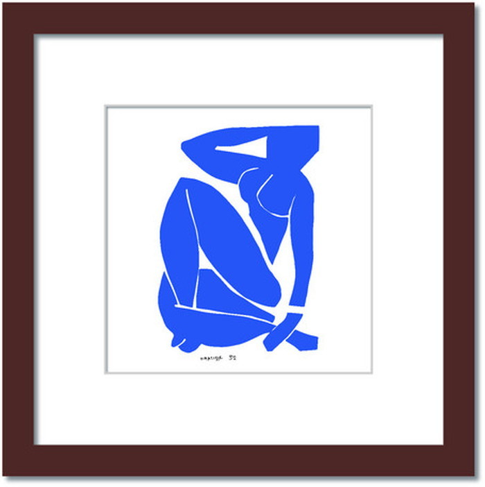 ꡦޥƥ Henri Matisse Nu bleuIII Blue Nude3 HM-1005BR Sե졼५顼 ֥饦...