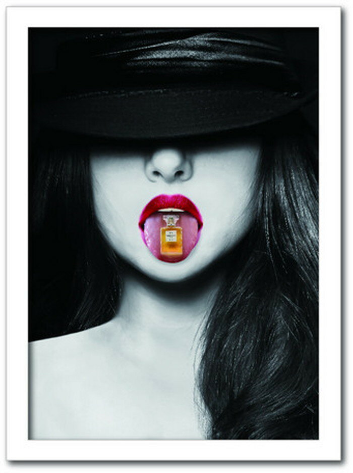 【スーパーセール対象商品】シャネル CHANEL Fashion Photography series FS-2003WH-A3 フレームカラー ホワイト サイズ A3 店舗 カフェ ラウンジ ロビー ホテル 法人 kar-7486252S6