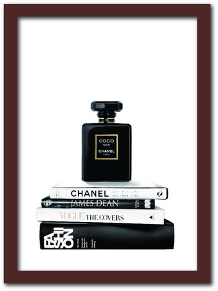 【スーパーセール対象商品】シャネル CHANEL Fashion Photography series FS-1005BR-A4 フレームカラー ブラウン サイズ A4 店舗 カフェ ラウンジ ロビー ホテル 法人 kar-7486255S3