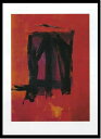 アートフレーム フランツ・クライン Franz Kline Red painting 1961 Silkscreen 730x1030x30mm IFK-143...