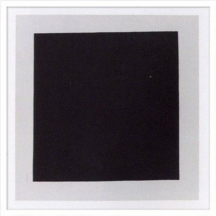 アートフレーム カジミール・マレービチ Kazimir Malevich Black square 655x655x30mm IKM-60359 bic-6942440s1 アートパネル アートボード 壁紙 装飾フィルム 北欧 モダン 家具 インテリア ナチュラル テイスト 新生活 オススメ おしゃれ