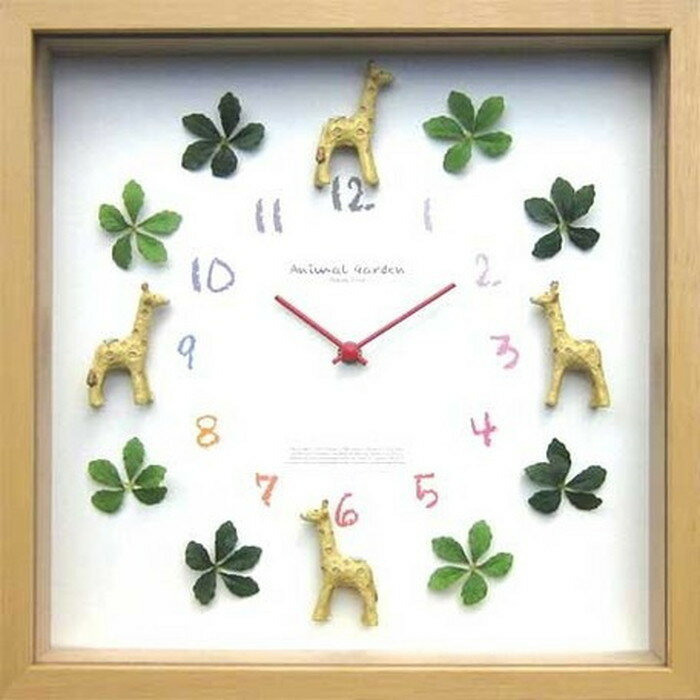 ǥץ쥤å   Display Clock Giraffe 320x320x55mm CDC-52831 bic-70...
