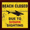 サインフレーム SIGN FRAME Shark Sighting 220x220x20mm ZSF-52033 店舗 カフェ ラウンジ ロビー ホテル 法人 bic-7088737s1 アートパネル アートボード 壁紙 装飾フィルム 送料無料 北欧 モダン 家具 インテリア ナチュラル テイスト 新生活 オススメ おしゃれ 後