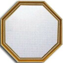 八角ミラー ゴールド Huit Mirror Gold 465x465x30mm MHT-11965 bic-7164398s1 壁掛け 鏡 送料無料 北欧 モ...