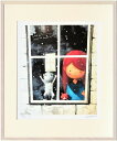 アートフレーム はり たつお 雪ふる日 いっしょだね 君といっしょシリーズ 365x440x25mm ZTH-61693 店舗 カフェ ラウンジ ロビー ホテル 法人 bic-7193912s1 アートパネル アートボード 壁紙 装飾フィルム 送料無料 北欧 モダン 家具 インテリア ナチュラル テイスト