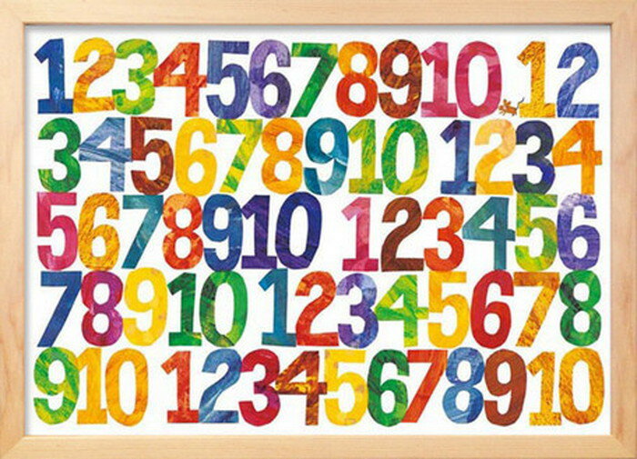 ȥե졼 å ʥե졼 Eric Carle Numbers Numbers 387x280x17mm ZEC...