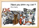 アートフレーム エリック カール ナチュラルフレーム Eric Carle Have You Seen My Cat Have You Seen My Cat 387x280x17mm ZEC-61873 bic-7399015s1 アートパネル アートボード 壁紙 装飾フィルム 送料無料 北欧 モダン 家具 インテリア ナチュラル テイスト 新