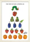 アートフレーム エリック・カール ホワイトフレーム Eric Carle Fruits Pyramid 280x387x17mm ZEC-53008 bic-7673604s1 アートパネル アートボード 壁紙 装飾フィルム 北欧 モダン 家具 インテリア ナチュラル テイスト 新生活 オススメ おしゃれ