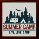 サインフレーム SIGN FRAME CAMP Summer Camp ZSF-53024 店舗 カフェ ラウンジ ロビー ホテル 法人 bic-7910520s1 アートパネル アートボード 壁紙 装飾フィルム 送料無料 北欧 モダン 家具 インテリア ナチュラル テイスト 新生活 オススメ おしゃれ 後払い