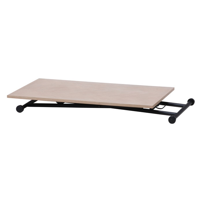 昇降テーブル シルビア ホワイト 1000×550×120 fj-19244 サイドテーブル オフィスデスク テーブル オフィス家具 送料無料 北欧 モダン 家具 インテリア ナチュラル テイスト 新生活 オススメ おしゃれ 後払い [2]