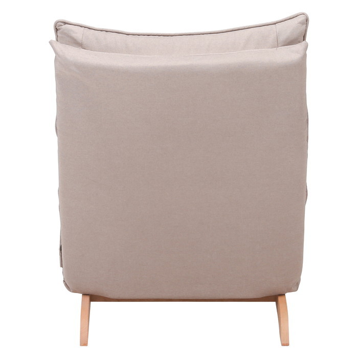 ダブルクッション座椅子 フィット2 1P BE ベージュ 700×800×940 fj-19206送料無料 北欧 モダン 家具 インテリア ナチュラル テイスト 新生活 オススメ おしゃれ 後払い イス オフィス デスクチェア