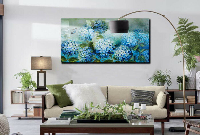 バーニッシュ ウォール アート BURNISH WALL ART BLUE FLOWER BUTTERFLY BWA-020 kar-7859643s1 送料無料 北欧 モダン 家具 インテリア ナチュラル テイスト 新生活 オススメ おしゃれ 後払い 雑貨