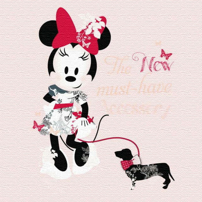 ミニー ディズニー Minnie Mouse Mサイ