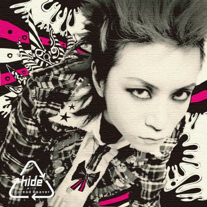 hide ヒデ hide Mサイズ 30cm×30cm アートパネル ファブリックパネル アートボード 壁掛け 日本製 ラッ..