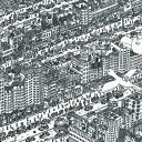 街並みイラスト STREET Sサイズ 15cm×15cm アートパネル ファブリックパネル アートボード 壁掛け 日本製 ラッピング付き 店舗 カフェ ラウン...