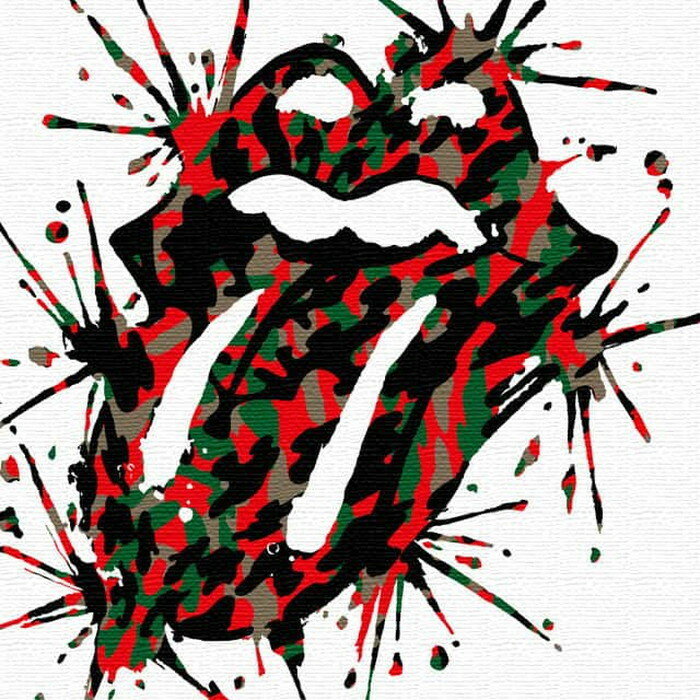 【スーパーセール対象商品】ローリング ストーンズ Rolling Stones Mサイズ 30cm×30cm アートパネル ファブリックパネル インテリアパネル 壁掛け 日本製 ラッピング付き lib-cru-0025-m アートパネル 北欧 モダン 家具 インテリア ナチュラル テ