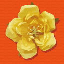 花モチーフ FLOWER Sサイズ 15cm×15cm アートパネル ファブリックパネル アートボード 壁掛け 日本製 ラッピング付き 店舗 カフェ ラウンジ ...