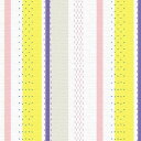 ストライプ柄 キャンバス地 STRIPE Sサイズ 15cm×15cm アートパネル ファブリックパネル アートボード 壁掛け 日本製 ラッピング付き 店舗 カ...
