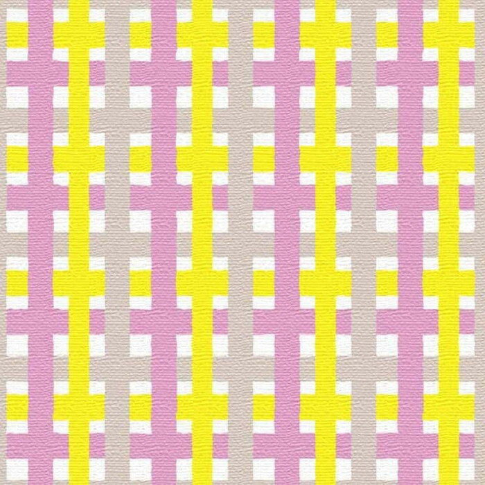 チェック SIMPLE Sサイズ 15cm×15cm アートパネル ファブリックパネル アートボード 壁掛け 日本製 ラ..