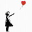 バンクシー デザイン Banksy Design 日本正規ライセンス 風船 少女 bdld-1907-001 XLサイズ 100cm×100c..