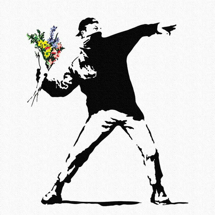 楽天市場】banksy flowerの通販