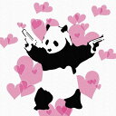 【スーパーセール対象商品】バンクシー デザイン Banksy Design 日本正規ライセンス ウォールデコ パンダ bdld-1907-004 Mサイズ 30...