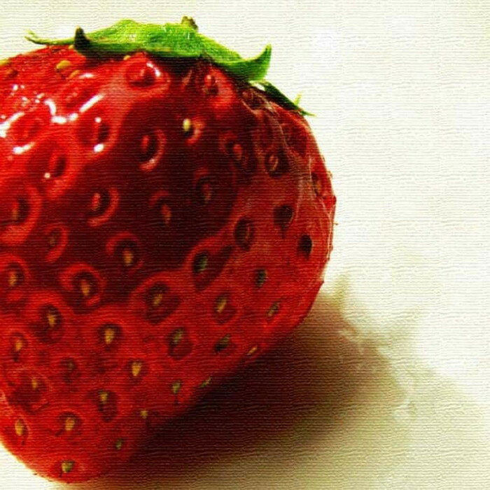 イチゴ VEGETABLE FRUIT Mサイズ 30cm×30cm アートパネル ファブリックパネル アートボード 壁掛け 日..